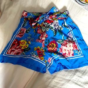 Anthropologie Printed Shorts Size XS